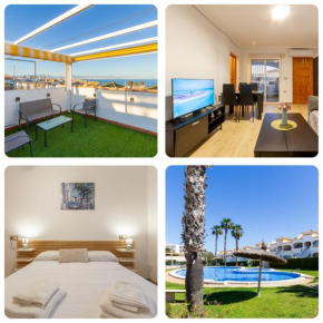 Big Terrace with seaviews in Gran Alacant